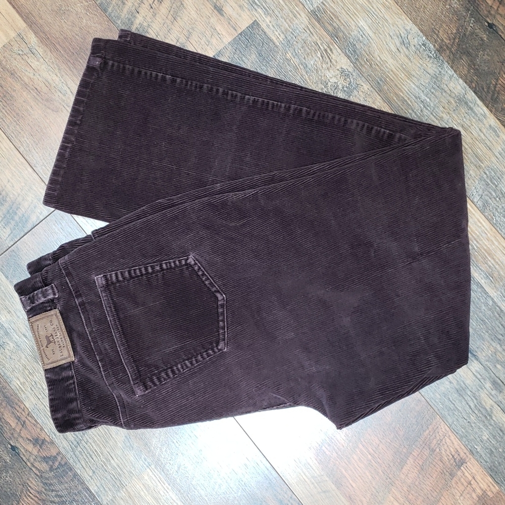 Ralph Lauren Jeans Co. Brown Corduroy Pants, Size 12